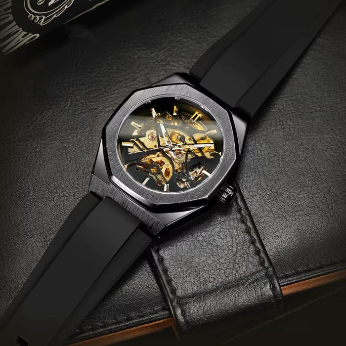 Forsining 8289 Black-Gold-Gold