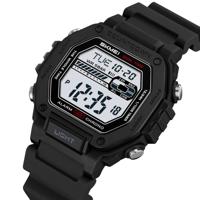 Skmei 2523BKWT Black-White