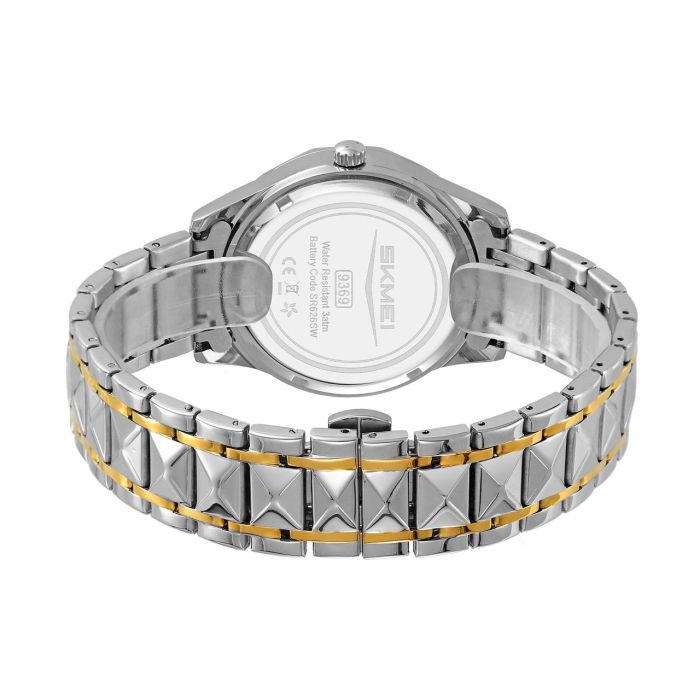 Skmei 9369TGDSI Gold-Silver