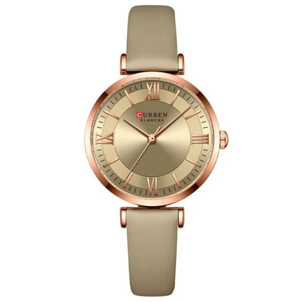Сurren 9079 Rose Gold-Khaki