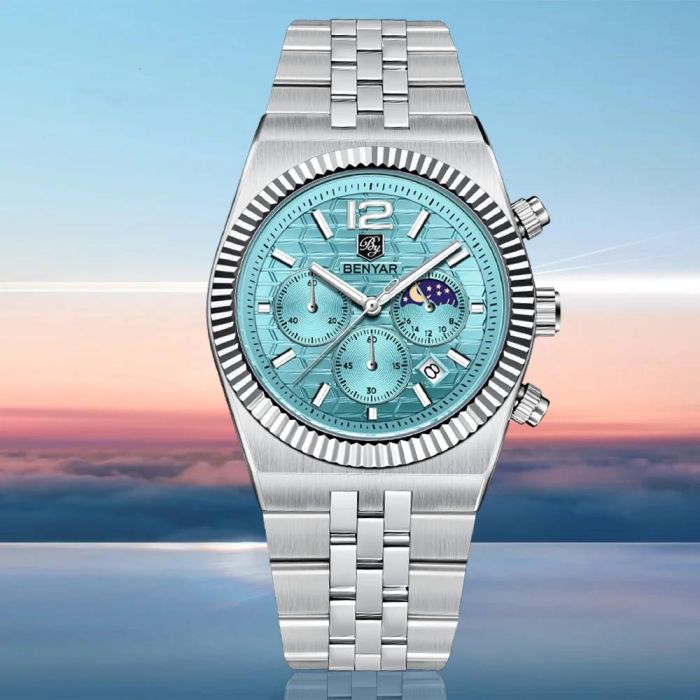 Benyar BY-5225 Silver-Blue
