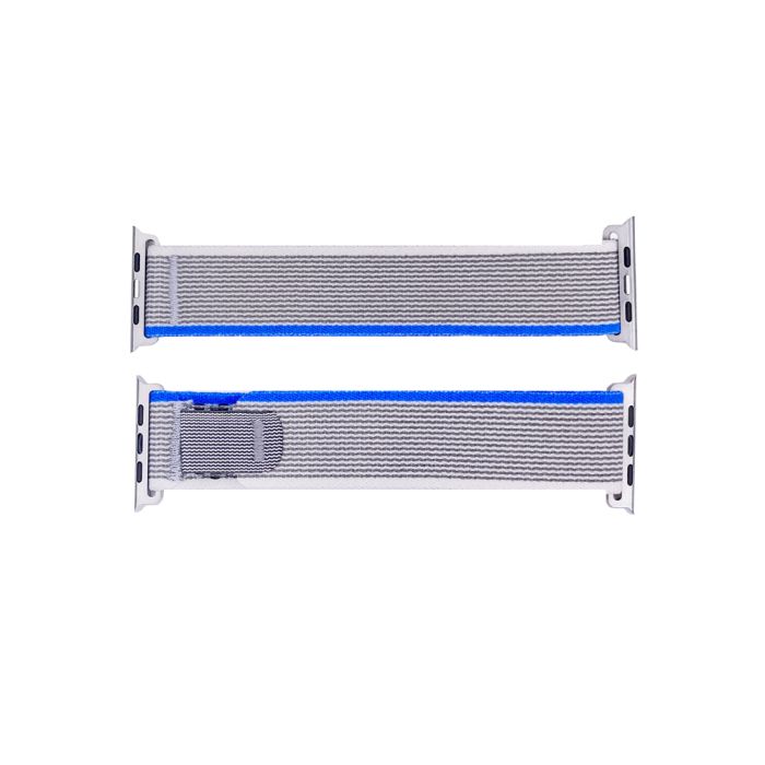 Нейлоновый ремешок  42/44 мм Blue-Gray