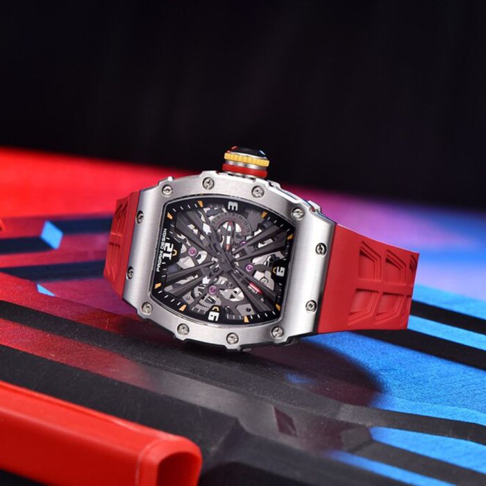 Pagani Design PD-1738 Silver-Red