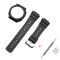 Ремешок + безель (рант) для Casio G-Shock GA-2100 Black SI