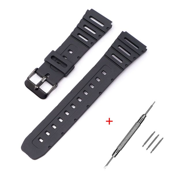 Ремешок для Casio F91W 18mm Black BK
