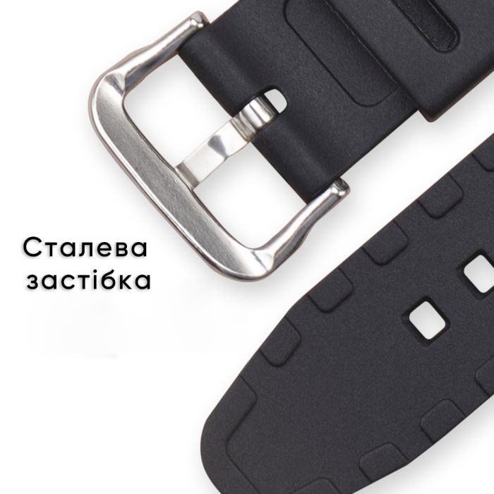 Ремешок для Casio G-Shock AE-1000/1200 Black SI