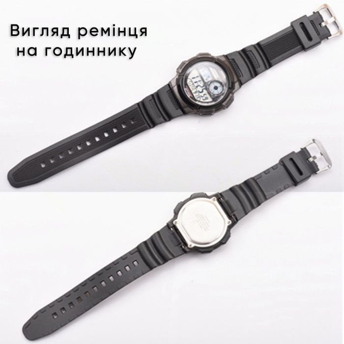 Ремешок для Casio G-Shock AE-1000/1200 Dark Blue SI