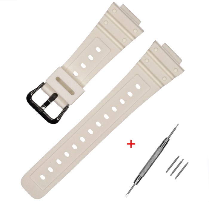 Ремешок для Casio G-Shock DW-5600 B White BK