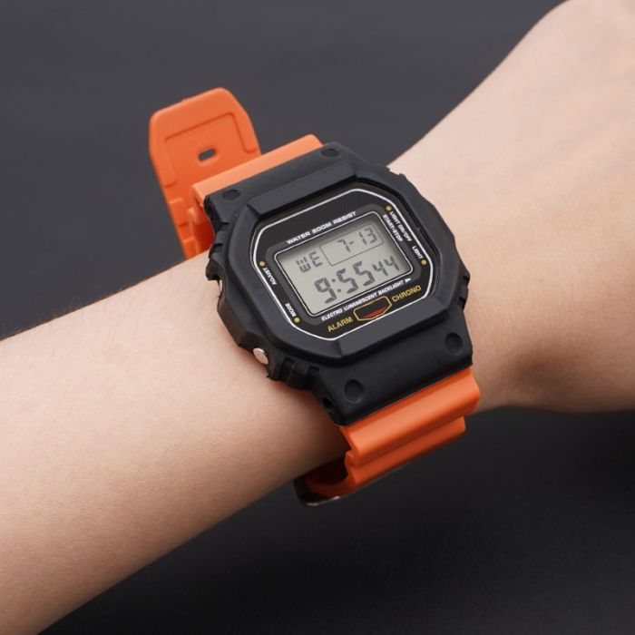 Ремешок для Casio G-Shock DW-6900 Orange SI