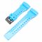 Ремешок для Casio G-Shock GA-100/110/120 Light Blue-Glossy BK