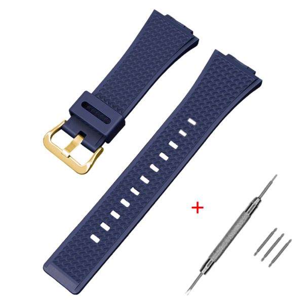Ремешок для Casio G-Shock GA-100/110 Dark Blue GD