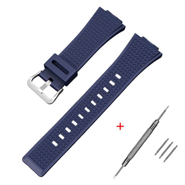 Ремешок для Casio G-Shock GA-100/110 Dark Blue SI