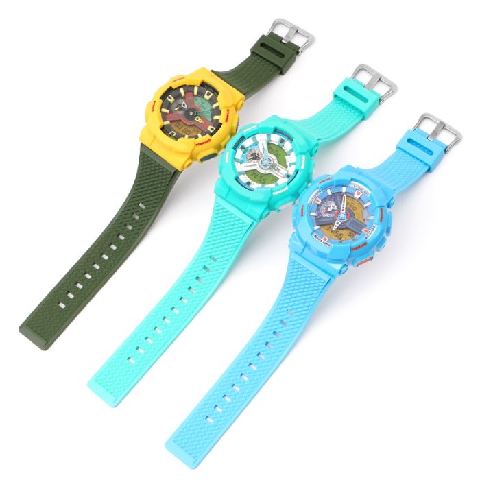 Ремешок для Casio G-Shock GA-100/110 Light Blue SI