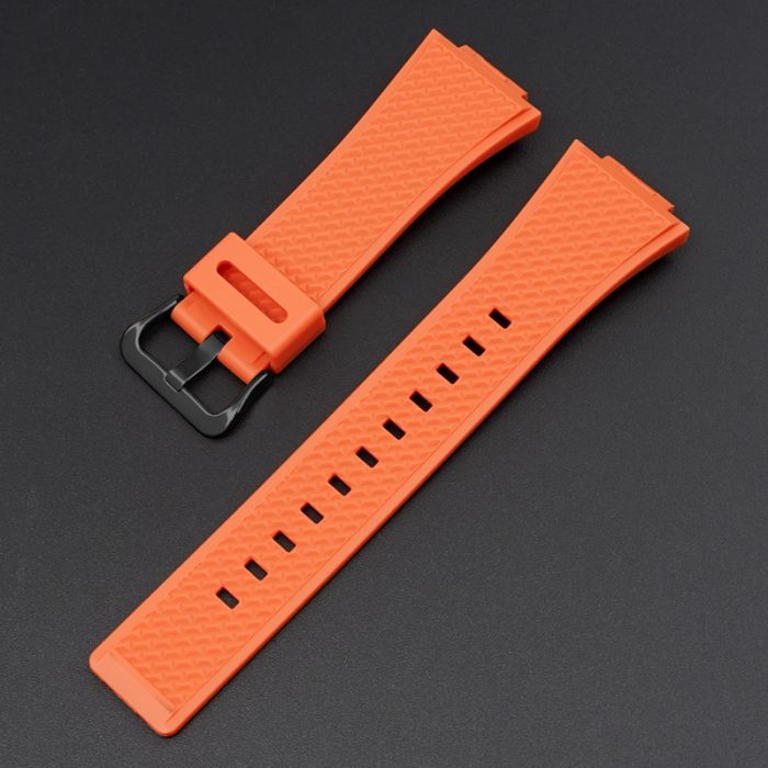 Ремешок для Casio G-Shock GA-100/110 Orange BK