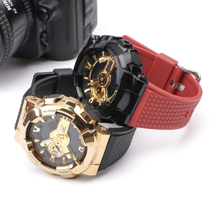 Ремешок для Casio G-Shock GA-100/110 Red BK
