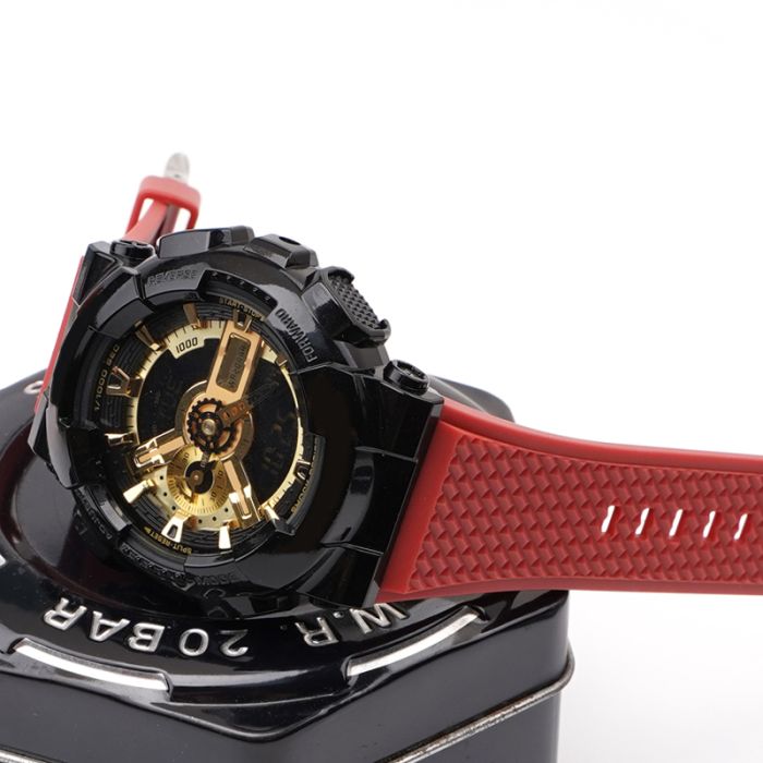 Ремешок для Casio G-Shock GA-100/110 Red GD