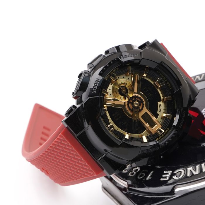 Ремешок для Casio G-Shock GA-100/110 Red GD