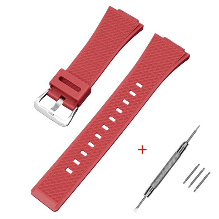 Ремешок для Casio G-Shock GA-100/110 Red SI