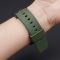Ремешок для Casio G-Shock GM-2100 GA2100/2110 Army Green Silver