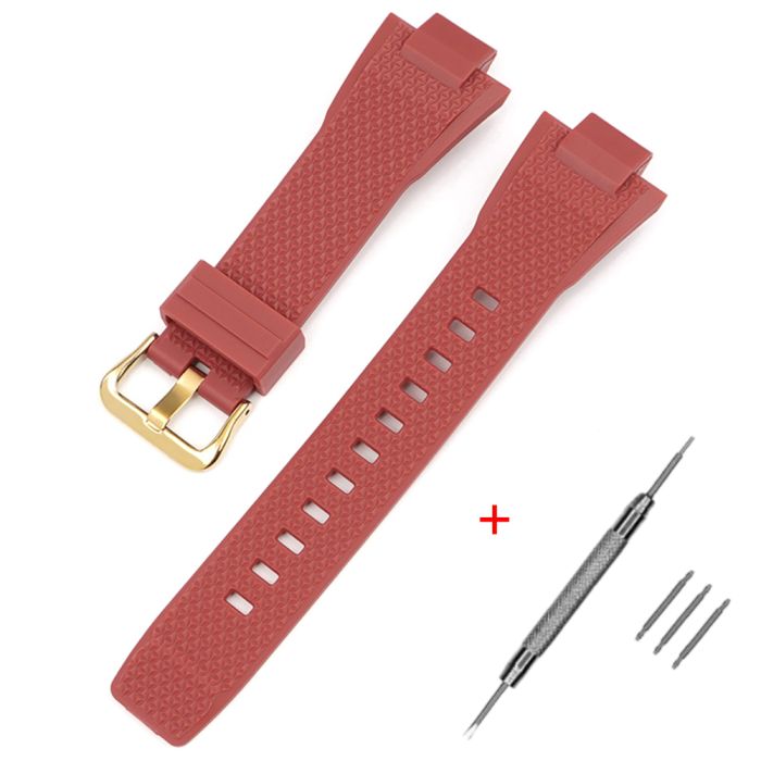 Ремешок для Casio G-Shock GST-B400 Red GD