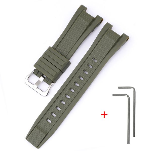 Ремешок для Casio G-Shock GST-W300 Army Green SI