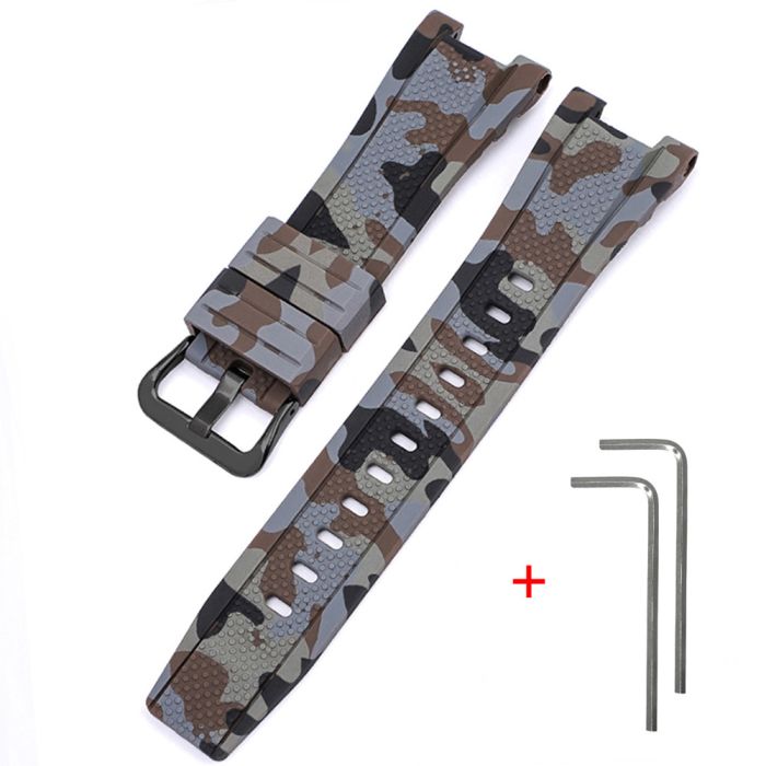 Ремешок для Casio G-Shock GST-W300 Camo Brown BK