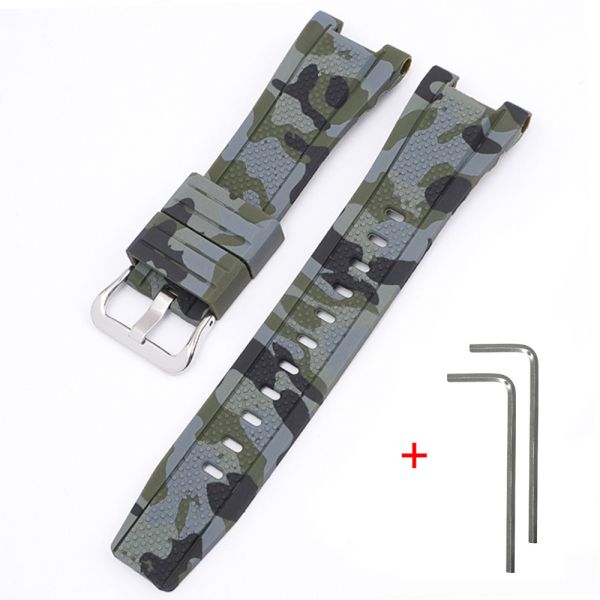 Ремешок для Casio G-Shock GST-W300 Camo Green SI
