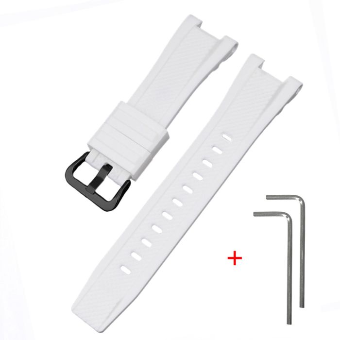 Ремешок для Casio G-Shock GST-W300 White BK