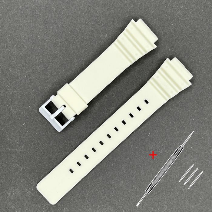 Ремешок для Casio MRW-200H 18mm White SI