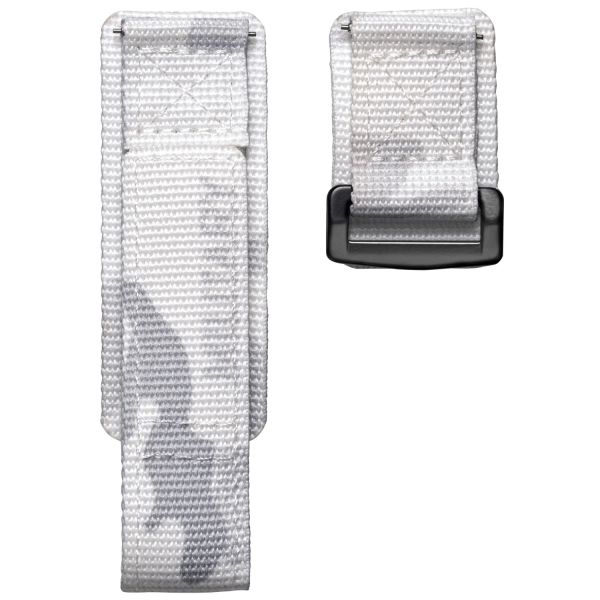 Ремешок для часов Hemsut HS131 Military nylon Velcro Camo White 20 mm