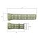Ремешок для часов Skmei 1251/1250/1360/1167AG Army Green