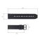 Ремешок для часов Skmei 1502BK Black