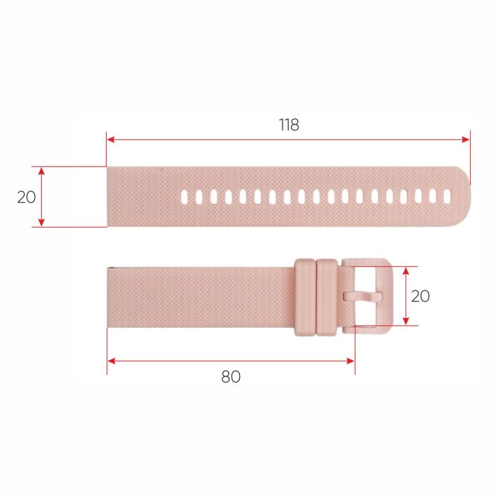 Ремешок для смарт часов K26H Pink