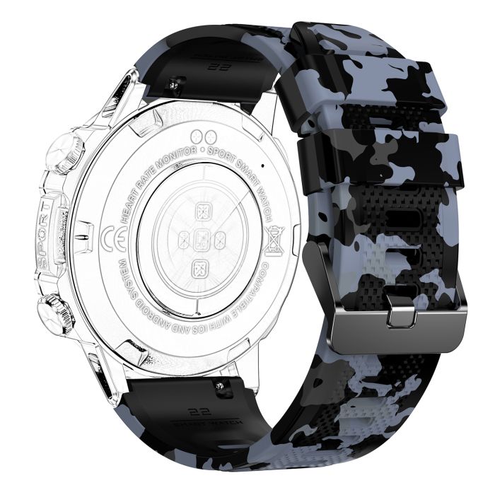 Ремешок для смарт часов Modfit Combat Camo Grey