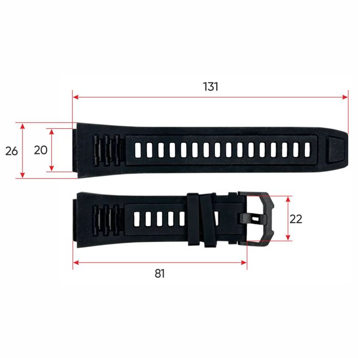 Ремешок для смарт часов Modfit Titan Black