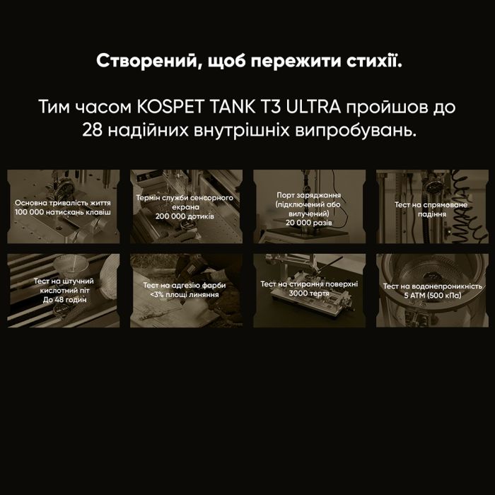 Kospet TANK T3 ULTRA Black