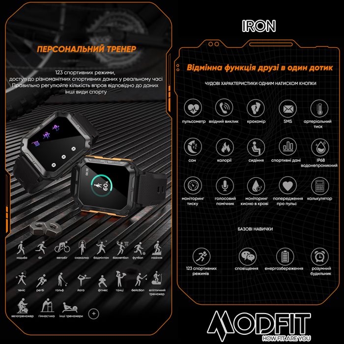 Modfit Iron All Black