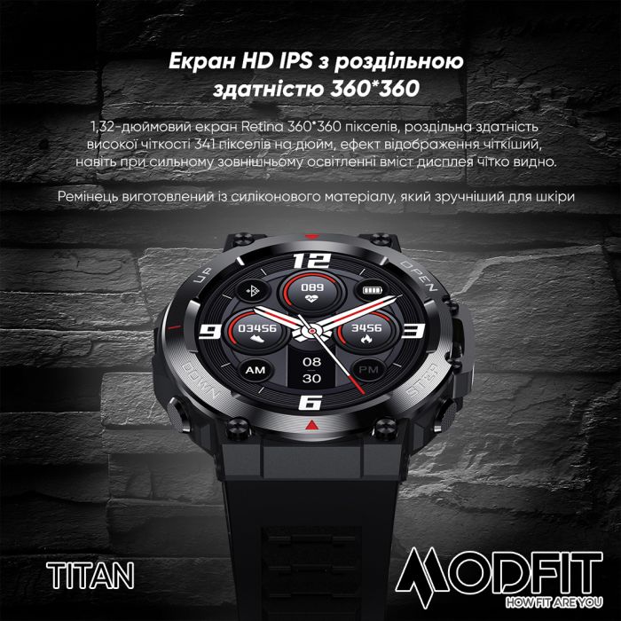 Modfit Titan All Black 36 мм.