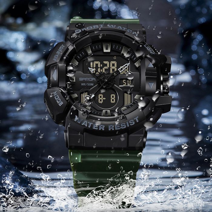 Sanda 3129 Black-Green