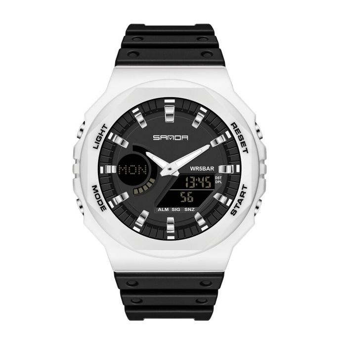 Sanda 6016 White-Black