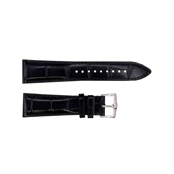 Кожаный ремешок Premium 16 мм Black