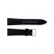 Кожаный ремешок Premium 18х16 мм. Black
