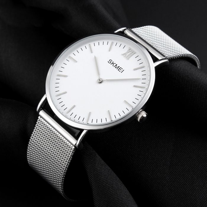 Skmei 1181SSI Silver Steel