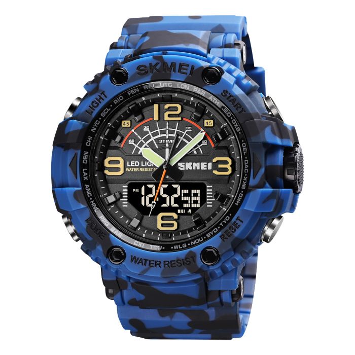 Skmei 1617CMBU Camo Blue