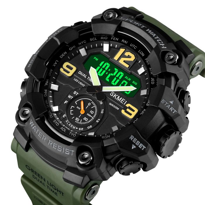 Skmei 1637AG Army Green.
