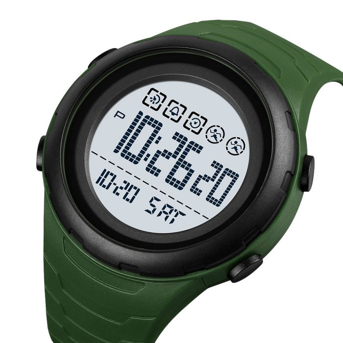 Skmei 1674AGWT Army Green-white