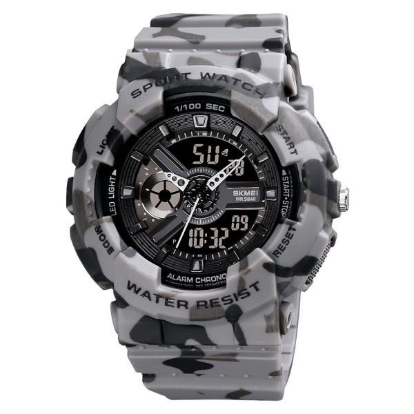 Skmei 1689CMGY camo gray