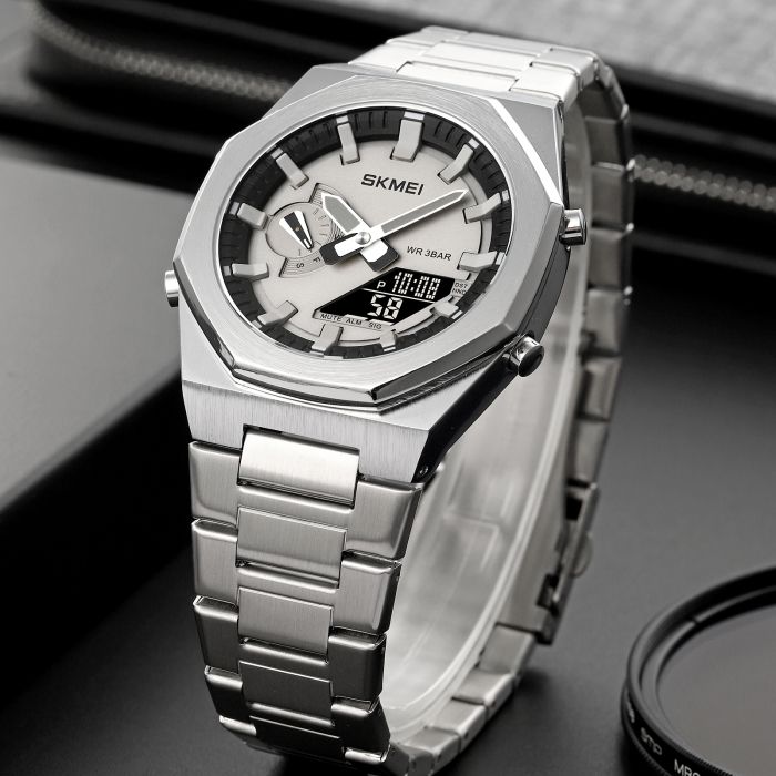 Skmei 1816SIBK Silver-Black