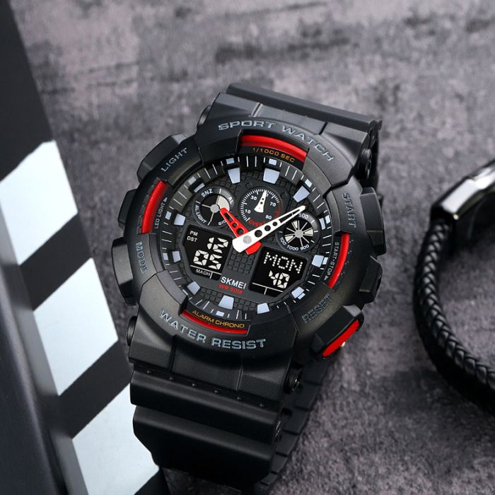 Skmei 1832 Black-Red SALE
