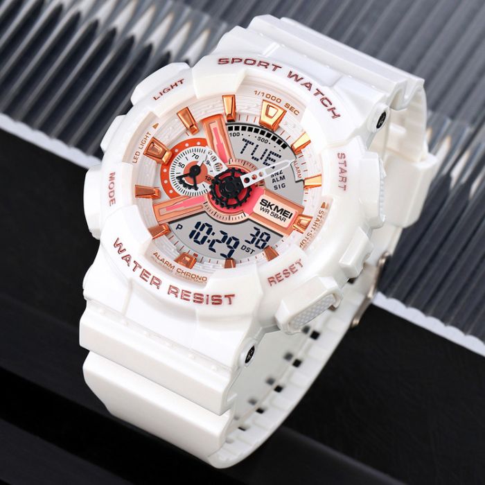Skmei 1834WT White-Gold